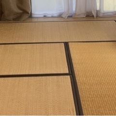 あげます。おき畳４枚（中古）