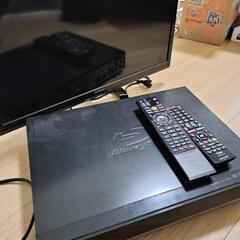 シャープ24型　東芝HDDセットです。