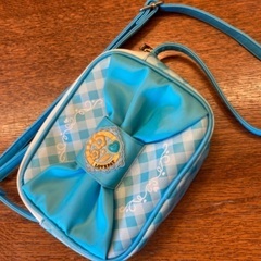 ラブパト　こはなちゃん　水色キッズショルダーバッグの画像