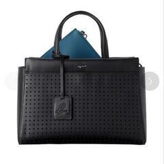agnès b.　トートバッグ　新古品　ネイビー