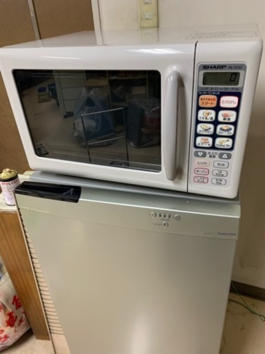 中古　シャープ製　電子レンジ