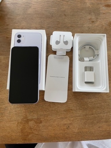 iPhone11 64gb パープル