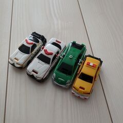 Voov　変身ミニカー４台