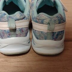 瞬足21.0cm　水色の画像