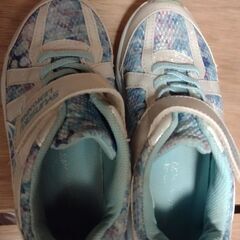 瞬足21.0cm　水色の画像