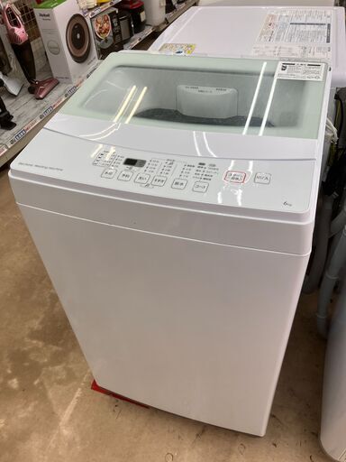 NITORI ニトリ 6㎏洗濯機 2019年式 NTR60 No.4908● ※現金、クレジット、スマホ決済対応※