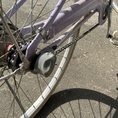 自転車 26インチ 変則ギアつきの画像