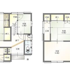 予約受付【阿南市・戸建賃貸】★敷金礼金0円★大家族OK★家賃節約★家庭菜園可能★津乃峰小学校近く★ハローズ津乃峰店近く★地域最安値のお家賃★80㎡以上の広い賃貸戸建て★諸条件相談可★DIY可能賃貸★部屋数の多く使いやすい６DK★ペット可（多頭飼も相談可）★近隣駐車場あり★戸建て家賃35000円 - 不動産