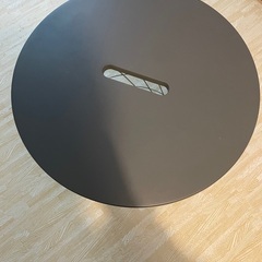 IKEA イケア　KVISTBRO クヴィストブロー　グレー カゴ　テーブルの画像