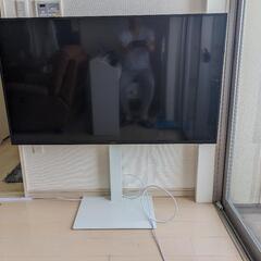 55型テレビ＋スタンド購入価格８万円一年くらい使用