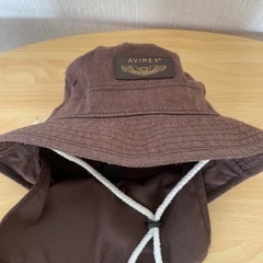 avirex 帽子　後部カバーあり　50センチの画像