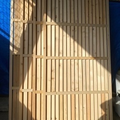 ウッドフェンス　4枚　の画像