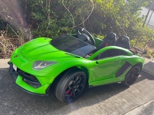 車好き必見!!子供用電動乗用カー！ランボルギーニ！(価格相談OK)