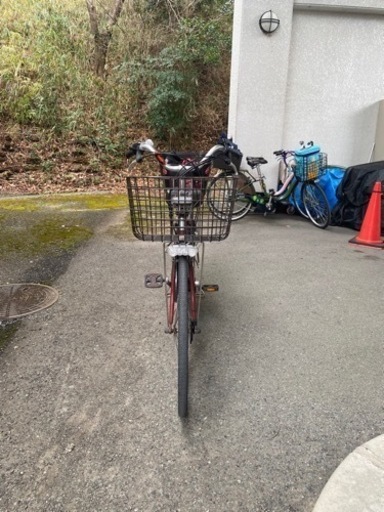 ヤマハ電動自転車とギター