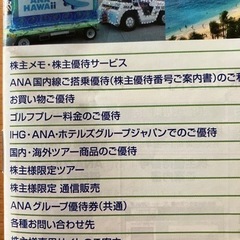 ANA  優待券の画像