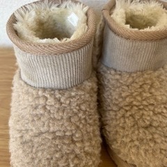 95  くまみみアウター  ムートンブーツ の画像