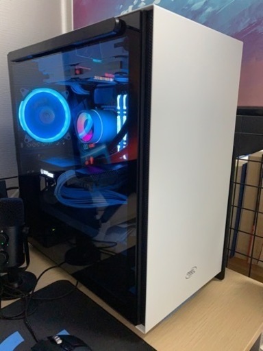 RTX3070 自作ゲーミングPC M-ATXサイズ 卓上置き可