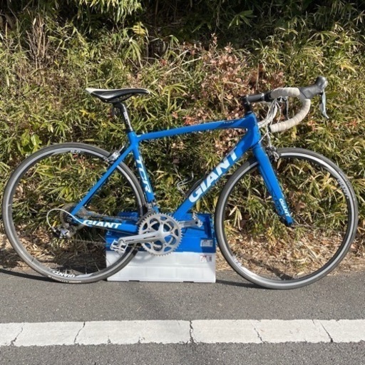 ジャイアント GIANT TCR サイズ M ブルー　ロードバイク