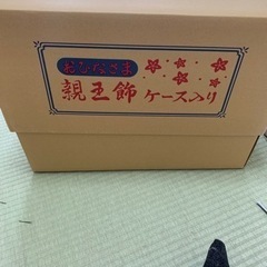 雛人形　ケース入り　2対　2019年購入
