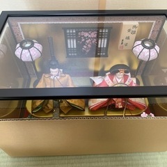 雛人形　ケース入り　2対　2019年購入