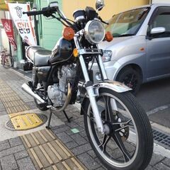 スズキ　ＧＮ１２５Ｈ　１２５ＣＣミッション車・バッテリー・Ｒタイヤ新品の画像