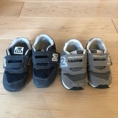 ニューバランス　キッズシューズ　15cm 2足セット