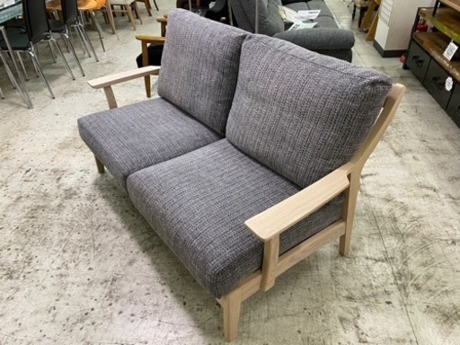 【愛品館 江戸川店】ibata interior（飛騨イバタインテリア）ファブリック2Pソファ ID:156-018989-007