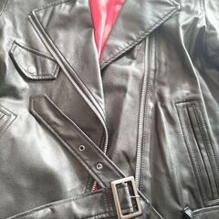 美品✨『E hyphen world gallery』黒のライダースジャケット size S    レディースの画像