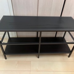 IKEA テレビ台　ブラックブラウン