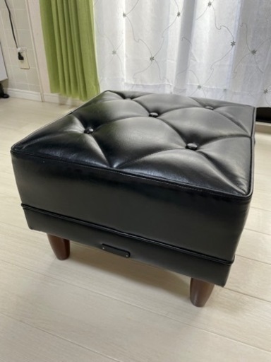 カリモク60 オットマン ブラック