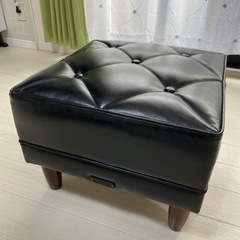 カリモク60 オットマン ブラック