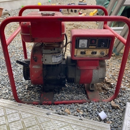 発電機　シンダイワ　EG1500 作動良好