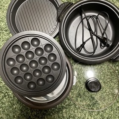 tescom グリル鍋 GP9000 たこ焼き器 鍋 焼肉