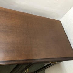 昭和レトロ　豪華　アンティーク飾り棚　リビングボード　サイドボードの画像