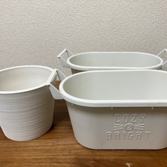プランター　白　まとめ売り　セット