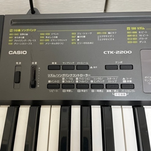 CASIO CTK-2200 キーボード