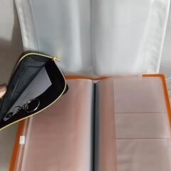 レザー風　多機能コインケースとマルチ収納小物ケースの画像