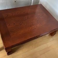 和風ダイニングテーブル(無料)