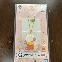 アクリルチャームとステッカーの画像