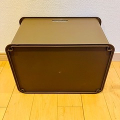 【中古】収納用カゴ　箱　プラスチックの画像