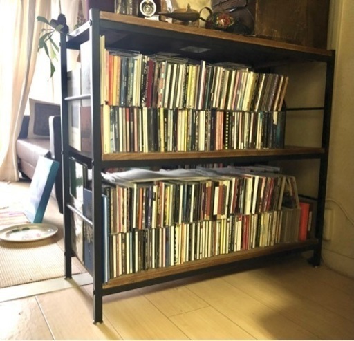 【新品価格20,100円】オープンラック　天然木【中古】