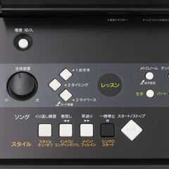YAMAHA ヤマハ PORTATONE PSR-E223 電子キーボード 61鍵盤 中古品 動作確認済みの画像