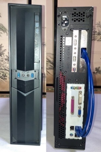 自作スリムデスクトップPCセット