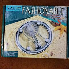 【取引済】レトロ　お洒落な体重計の画像