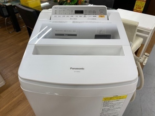 I730 ? Panasonic 洗濯乾燥機 （洗濯：8.0㎏乾燥：4.5㎏） ⭐ 動作確認済 ⭐ クリーニング済