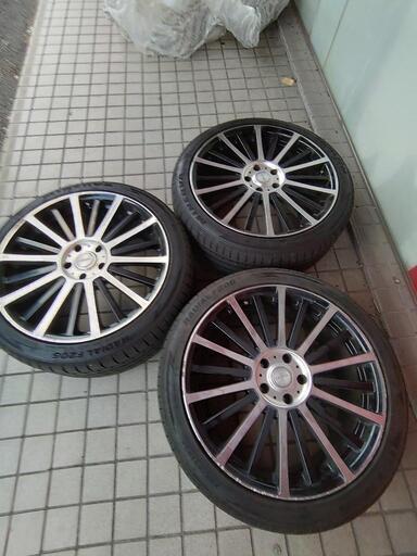 20インチ ファブレス ヴァリエス 3本ですがすぐ使えます