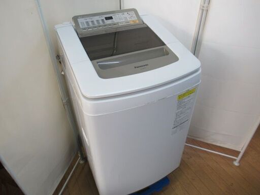 1ヶ月保証//洗濯機/洗濯乾燥機/洗濯8キロ/乾燥4.5キロ/ファミリーサイズ/パナソニック/Panasonic/NA-FW80S2/中古品/J4938/