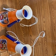 【値下げだよー！！】茨城ロボッツ　メガホン2セットの画像