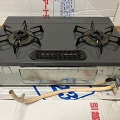 二口ガスコンロ　都市ガスの画像