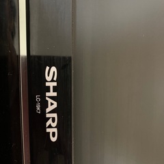 シャープテレビ　19インチ